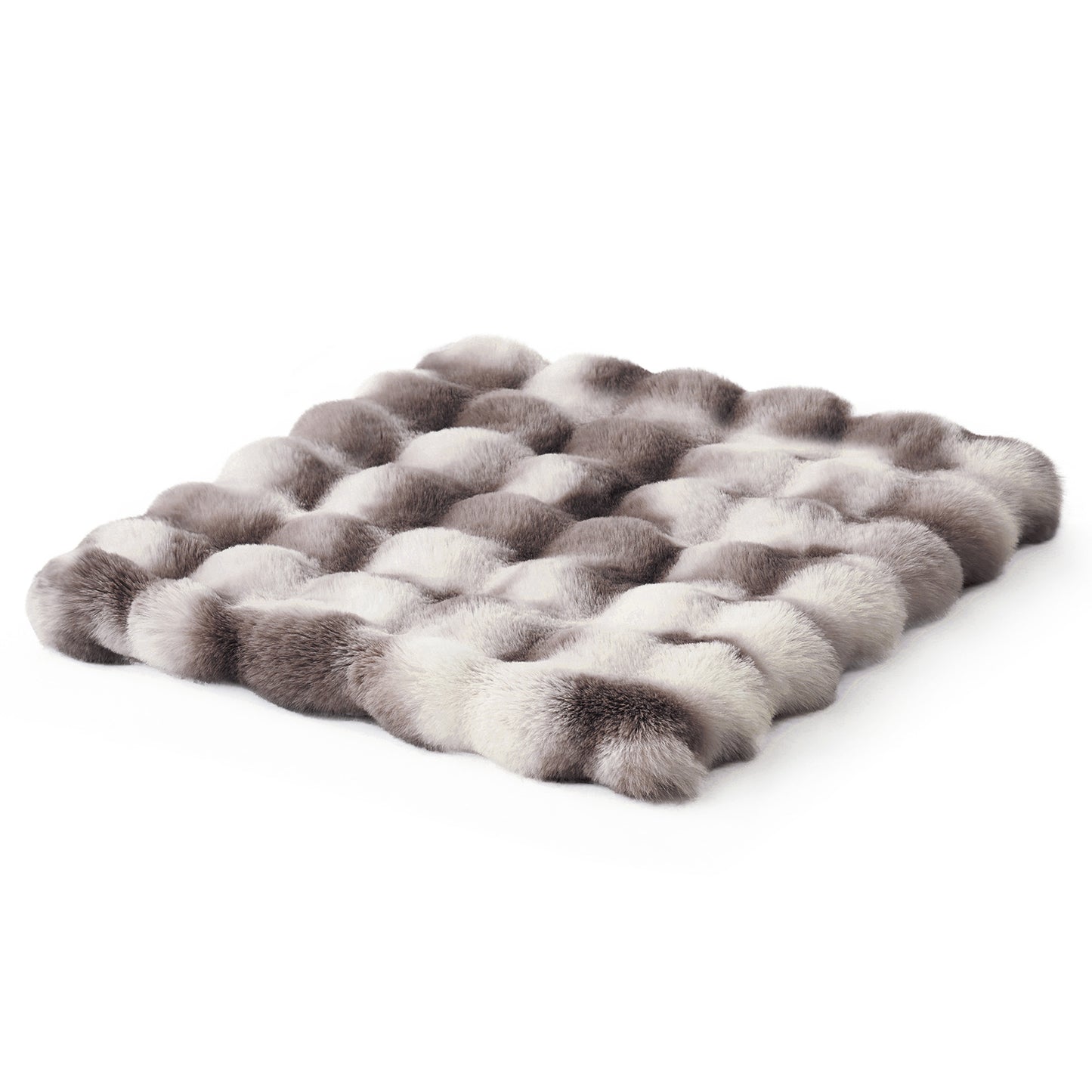 Cozy Kiss Fluffy Soft Bubble Faux Fur Couch Cover tie dye faux fur pet sofa cover #color_Tie-Dye Grey