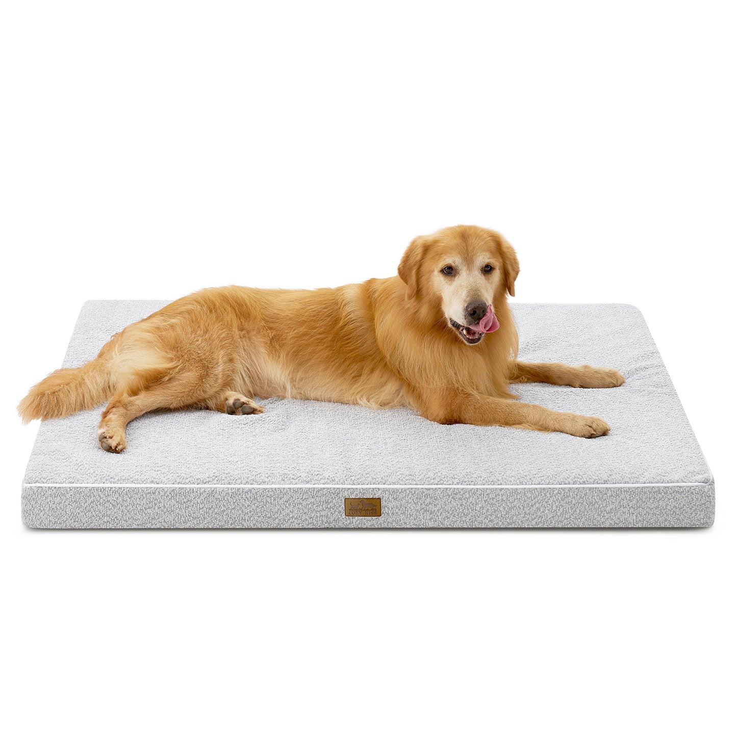 Cozy Kiss All Seasons Scratch-Resistant Crate Mat orthopedic foam dog bed for indoor comfort #color_Grey