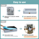 Instructions for using a product, including installation and cleaning steps.